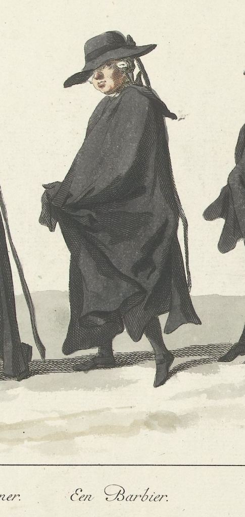 Salomon Berteaux, de Friseur-hofkapper-barbier van Prins Willem IV